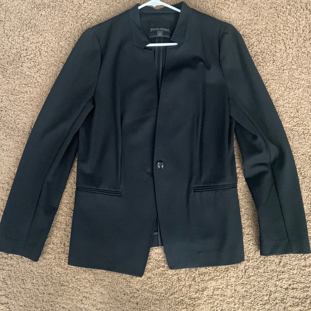 Banana republic black blazer